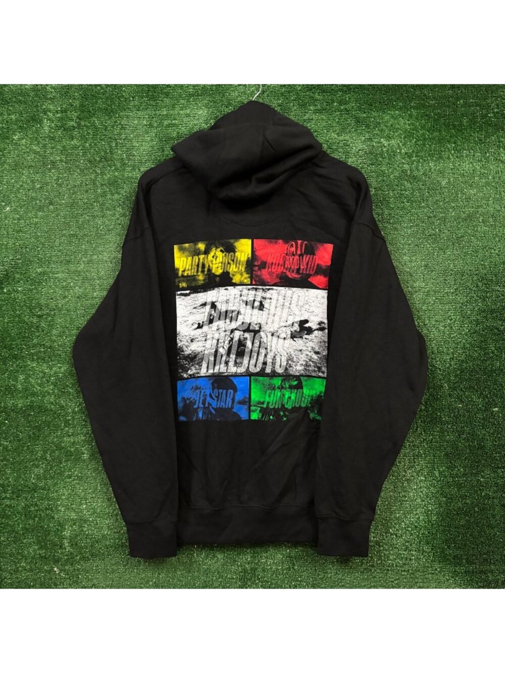 My Chemical Romance Fabulous Killjoys Rock Band Zip-Up Hoodie Size Large